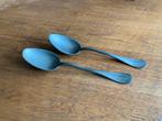 2 antieke tinnen lepels., Ophalen of Verzenden