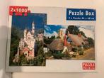 2x 1000 puzzel, Ophalen of Verzenden, 500 t/m 1500 stukjes