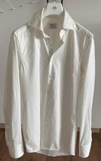 Stenströms Off-White Trouw Overhemd Heren - maat 38, Ophalen of Verzenden, Zo goed als nieuw, Accessoires, Wit, Ivoor of Crème