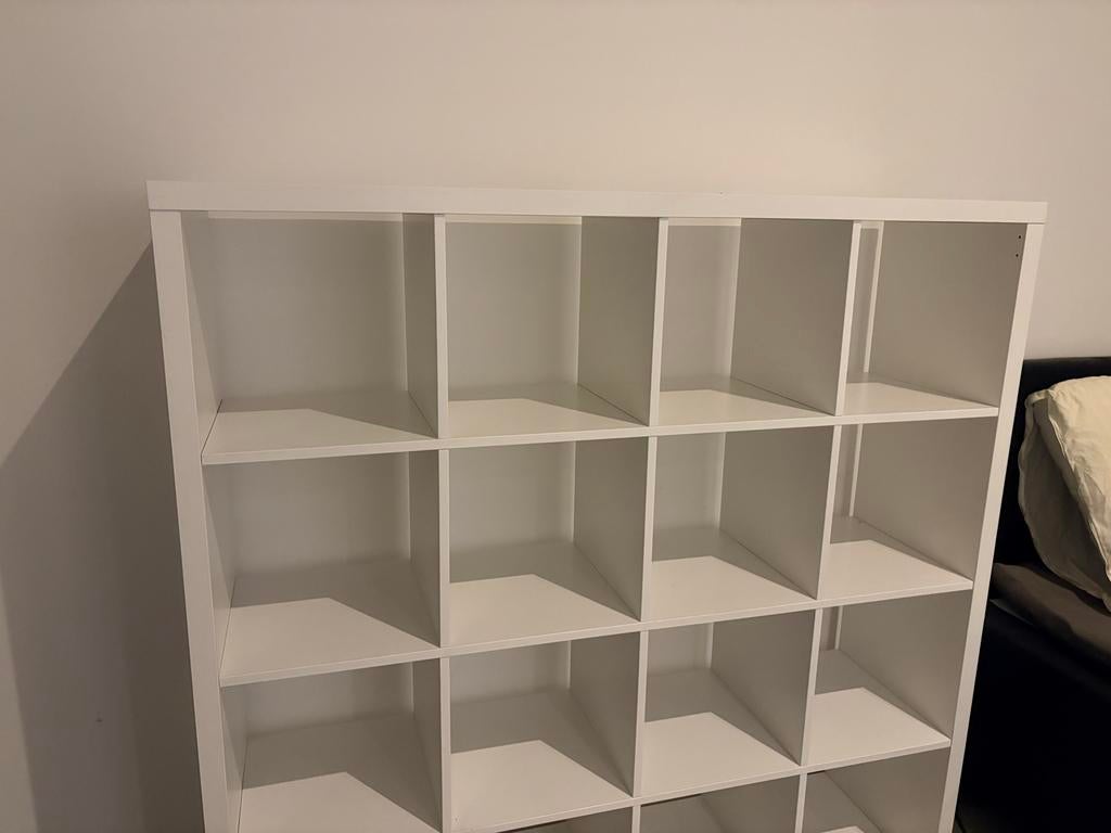 IKEA Kallax kast, gedemonteerd, Ophalen, Gebruikt