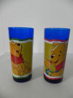 Winnie de Poeh glazen blauw, Ophalen, Winnie de Poeh of vrienden, Zo goed als nieuw, Servies