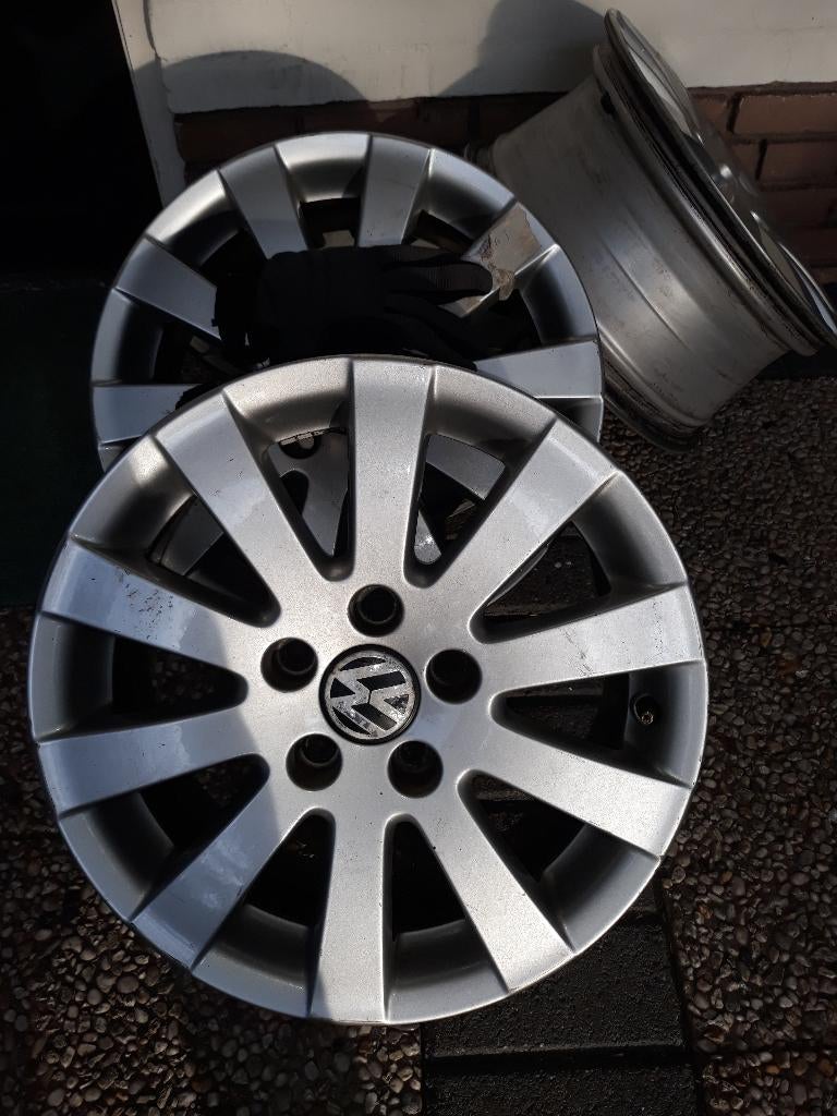 Lichtmetalen velgen 16 inch voor VW, Ophalen, Overige, Gebruikt, Velg(en)