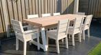 Mooie TUINTAFELS op maat gemaakt., Tuin en Terras, Tuinsets en Loungesets, Ophalen of Verzenden, Nieuw, Steigerhout
