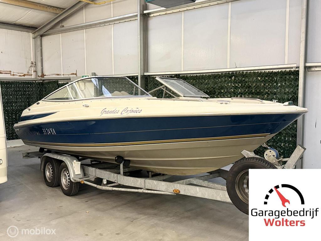 Maxum 2100SR v8 250 pk incl trailer, Gebruikt, Benzine, 200 pk of meer