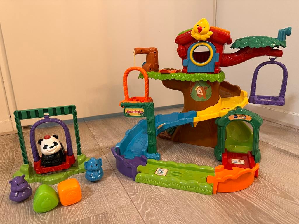 VTech zoef zoef dieren - boomhut, Ophalen of Verzenden, Zo goed als nieuw, 2 tot 4 jaar