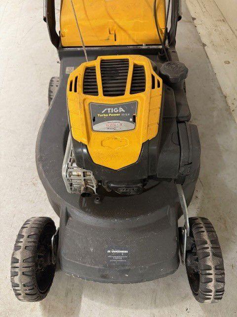 Stiga Turbo Power 53 S B benzine maaier 0, Tuin en Terras, Gebruikt, Stiga