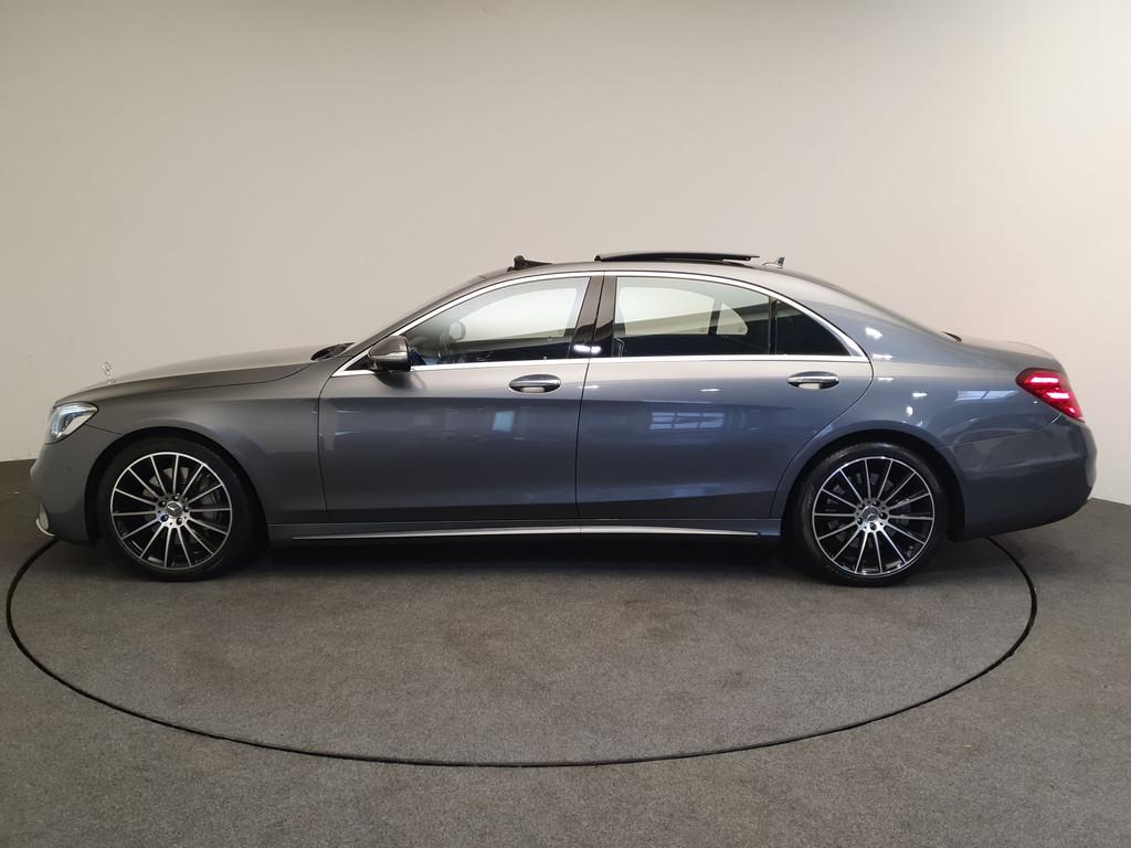 Mercedes-Benz S-Klasse 560 4Matic Lang AMG, Head Up, Pano, Auto's, Mercedes-Benz, Automaat, 12 maanden, Gebruikt, Bedrijf
