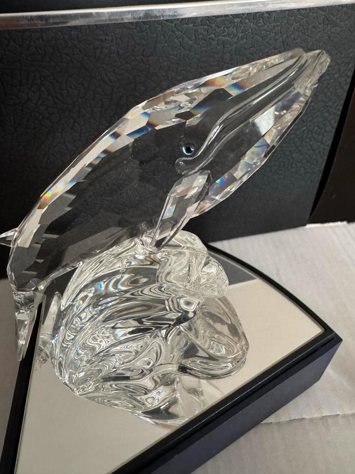 Swarovski walvis kristal beeld, Verzamelen, Swarovski, Zo goed als nieuw, Figuurtje, Verzenden