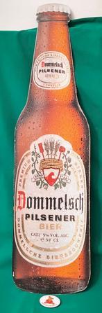 Dommelsch Pilsener Bier, reclamebord, Ophalen, Gebruikt, Reclamebord, Plaat of Schild, Dommelsch
