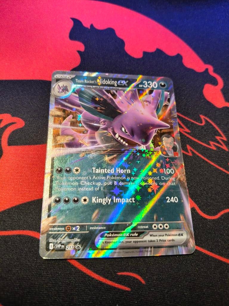 Nidoking ex Promo kaart 217, Ophalen of Verzenden
