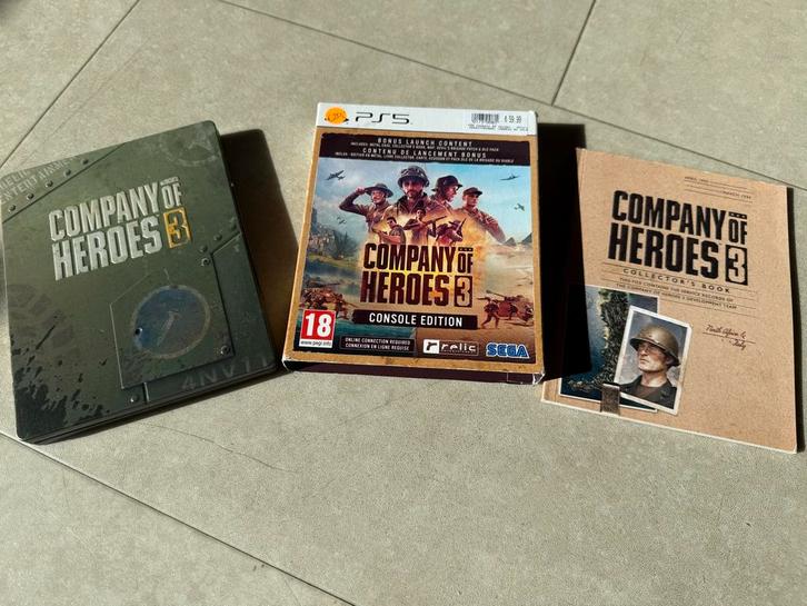 Company of Heroes 3 Console Edition PS5 - Zo goed als nieuw, Spelcomputers en Games, Games | Sony PlayStation 5, Zo goed als nieuw