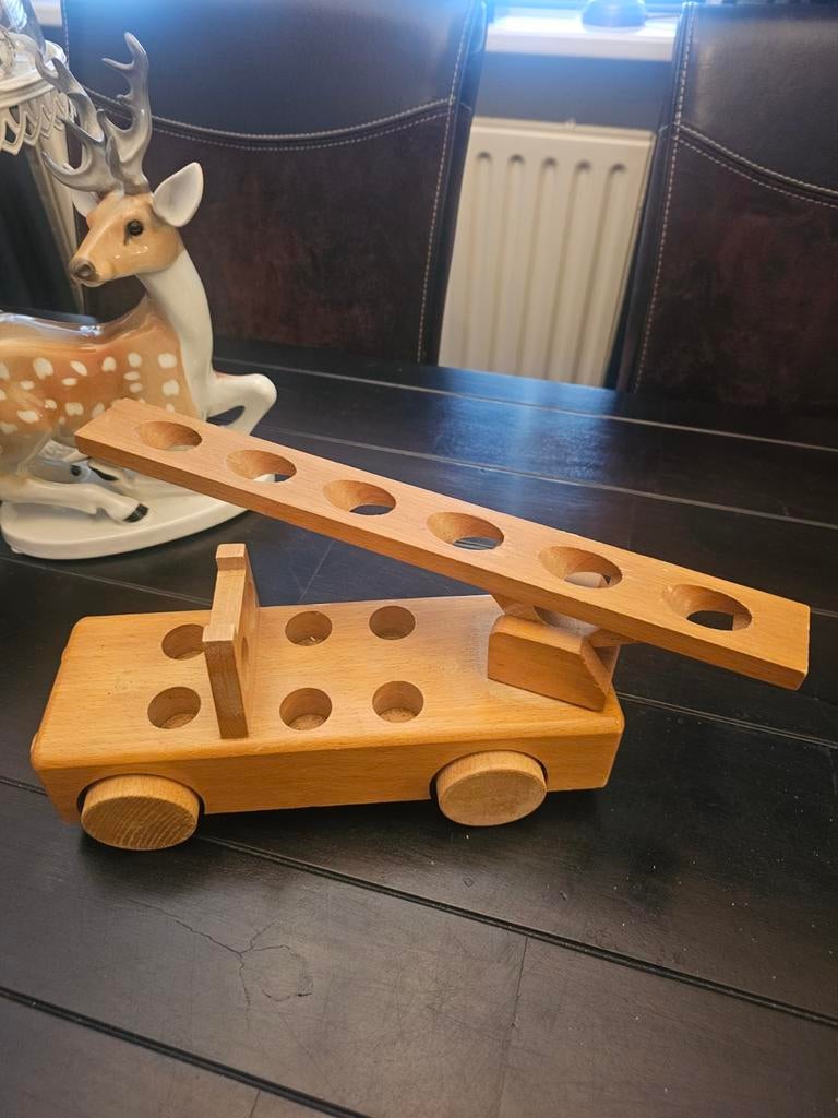 Vintage houten speelgoed, Ophalen of Verzenden, Gebruikt