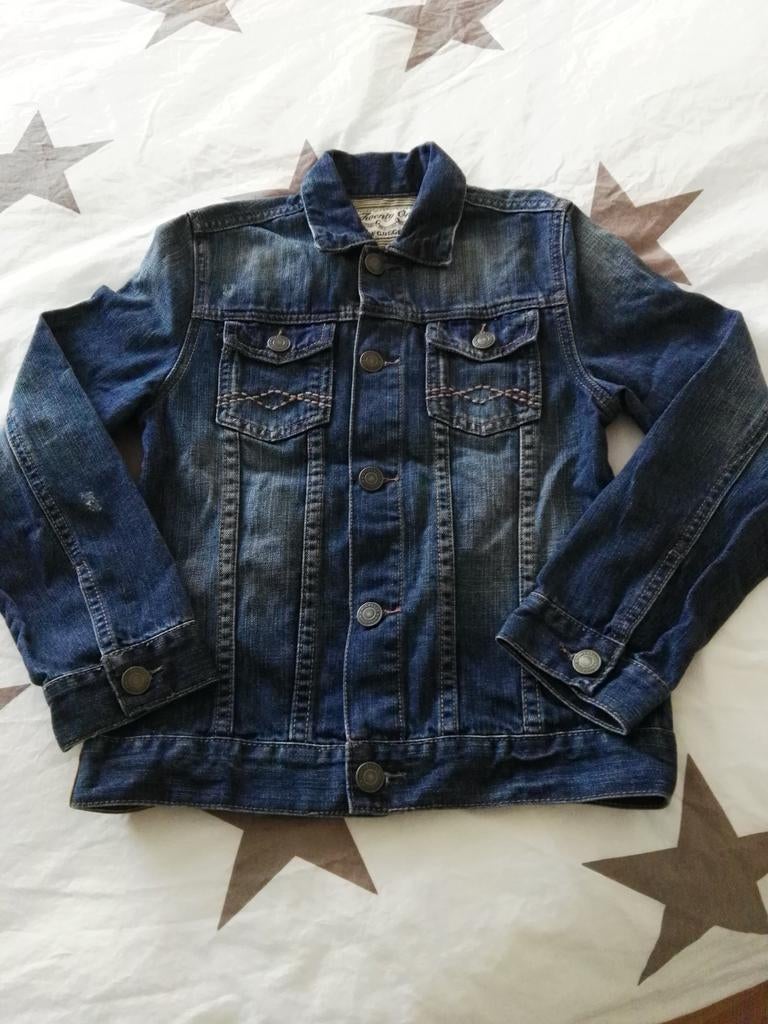McGregor spijkerjack mt 140, Kinderen en Baby's, Kinderkleding | Maat 140, McGregor, Ophalen of Verzenden, Zo goed als nieuw, Jongen