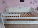 Kinderbed Meisje 160*80cm met nieuwe Lilli comfort matras, Ophalen, Eenpersoons, Wit, 190 cm of minder