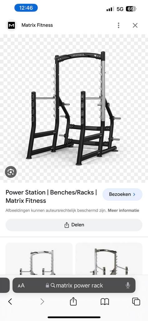 Matrix power station rack, Sport en Fitness, Fitnessmaterialen, Ophalen, Zo goed als nieuw, Overige typen