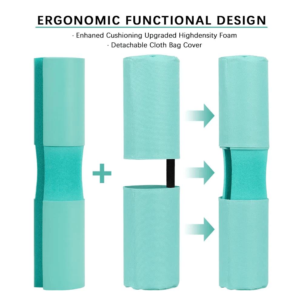 Halterstang kussen Barbell squat pad foamkussen voor halters, Sport en Fitness, Fitnessmaterialen, Sports and Outdoors, Rug, Info@sportsandoutdoors.eu