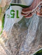 Pure pellets, bijna volle zak, Ophalen