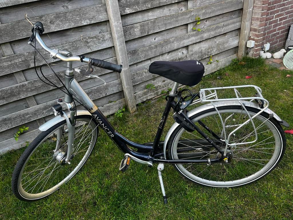 Avancer damesfiets, Gebruikt, Velgrem, Versnellingen, Ophalen