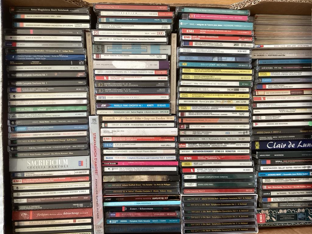 Circa 140 klassieke muziek cd's, Cd's en Dvd's, Cd's | Klassiek, Ophalen of Verzenden, Barok, Gebruikt, Overige typen