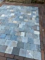 Vietnamese hardsteen tegels 15x15, Ophalen, Zo goed als nieuw, Terrastegels, Natuursteen