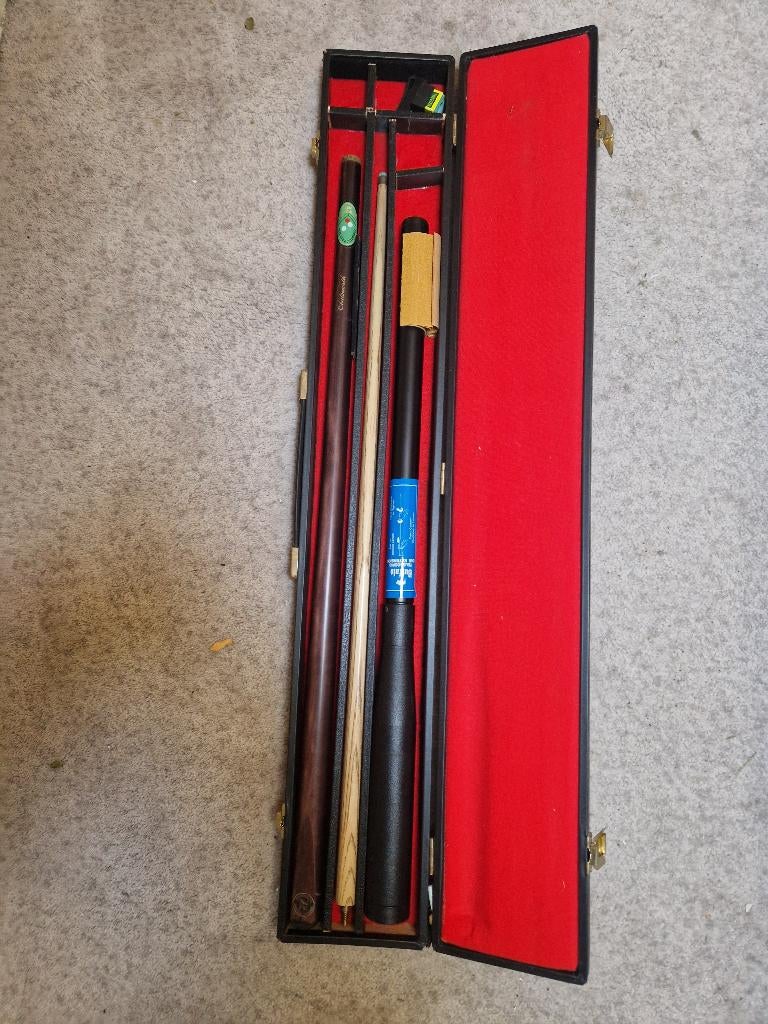 Snooker Keu Merk Chatsworth, Sport en Fitness, Biljarten en Poolen, Ophalen, Gebruikt, Keu of Ballen