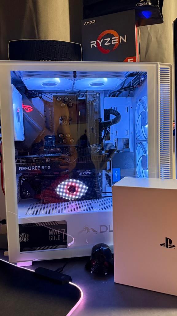 Gaming PC met RTX 3060 Ti en Ryzen 7 3700X, Gebruikt, Ophalen of Verzenden, Gaming, SSD