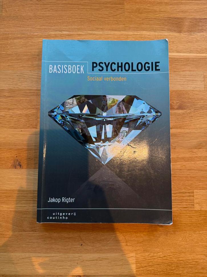 Basisboek Psychologie - Sociaal verbonden, Boeken, Psychologie, Gelezen, Overige onderwerpen, Ophalen of Verzenden