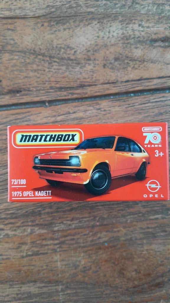 Matchbox 1975 Opel Kadett - 70 Jaar Jubileum Editie, Ophalen of Verzenden, Nieuw, Auto
