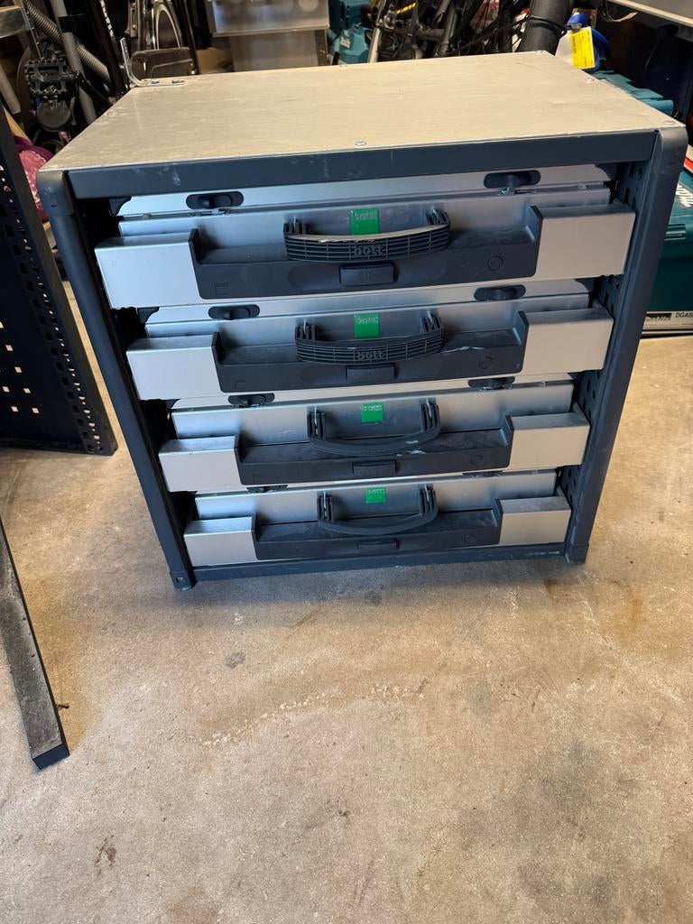 Bott werkkast met 4 lades, Ophalen, Gebruikt