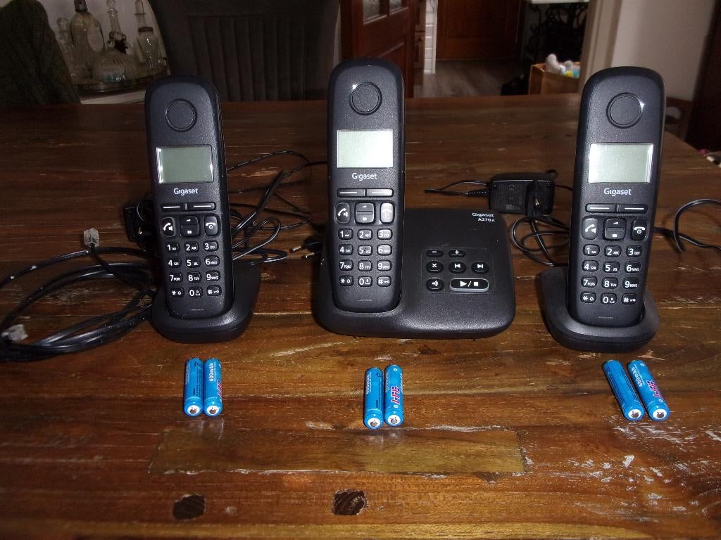 Gigaset A270 a Trio, Ophalen, Zo goed als nieuw, 3 handsets