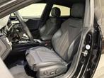 Audi A5 Sportback 35 TFSI 2.0T 150pk S-tronic 20 Inch, S-Lin, Gebruikt, 4 cilinders, Leder en Stof, Zwart