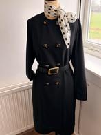 Prachtige robe manteau blazer jurk zwart 42 L/XL, Ophalen of Verzenden, Zo goed als nieuw, Maat 42/44 (L), Zwart