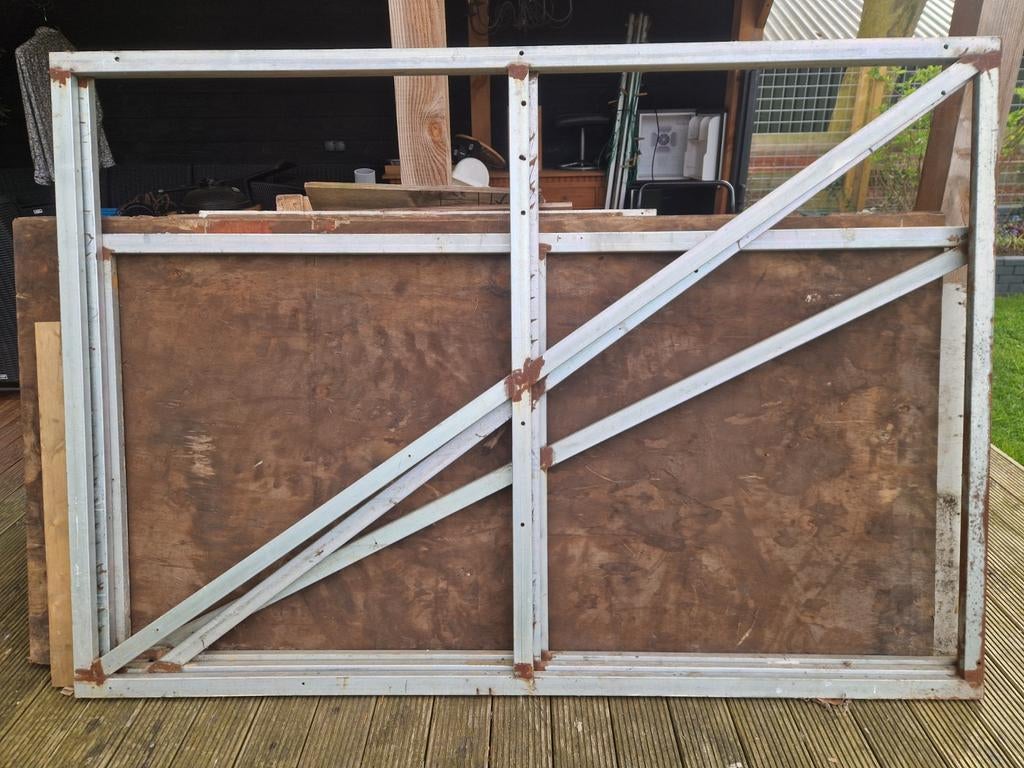 Frames voor tuin of garage deuren, Overige typen, Metaal, 225 cm of meer, Ophalen