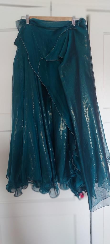 Buikdans circel rok met sjaal, Kleding | Dames, Rokken, Maat 38/40 (M), Ophalen of Verzenden, Zo goed als nieuw, Onder de knie