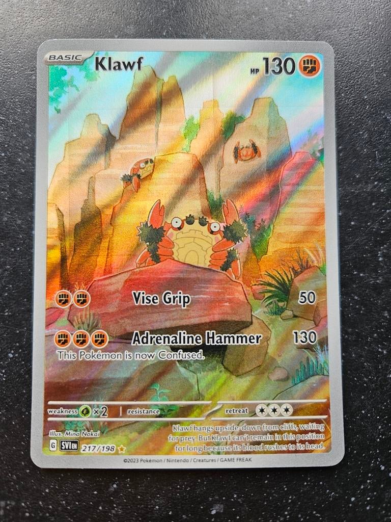 Klawf pokemonkaart, Ophalen, Zo goed als nieuw, Losse kaart