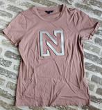 Roze Shirt Zilver Nikkie Maat 34, Ophalen of Verzenden, Zo goed als nieuw, Roze, Maat 34 (XS) of kleiner