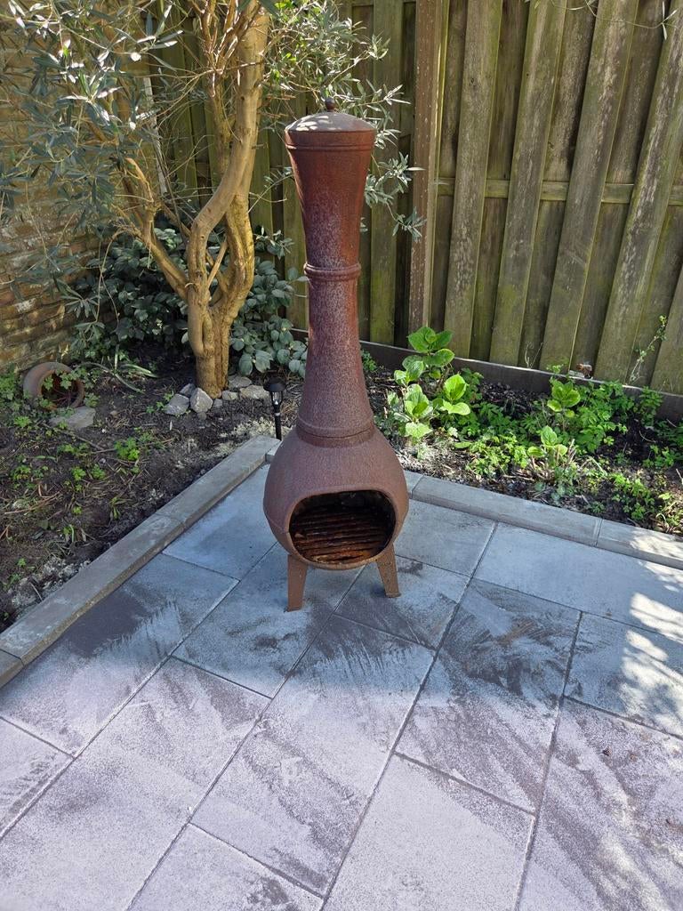 Buiten kachel, Ophalen, Vrijstaande haard, Houthaard