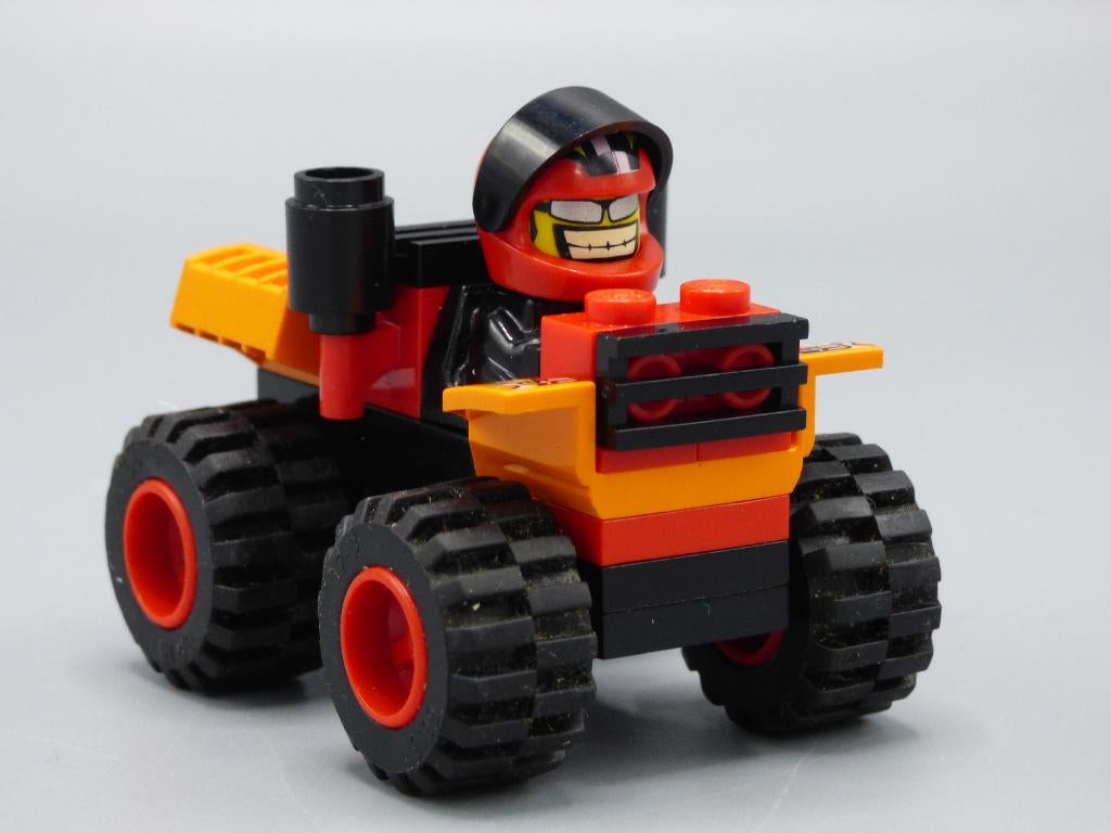 lego 4592 Racer red monster met boekje, Ophalen of Verzenden, Gebruikt, Complete set, Lego