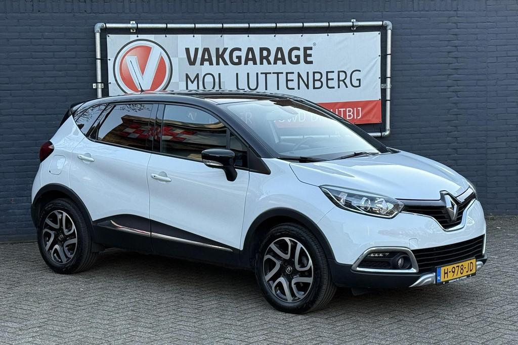 Renault Captur TCe 120pk Xmod AUTOMAAT, TREKHAAK, ALL SEASON, Auto's, 4 cilinders, Leder en Stof, Wit, SUV of Terreinwagen