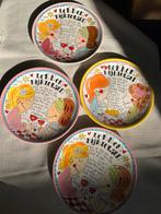 4 grote Blond Amsterdam eetborden, Ophalen, Blond Amsterdam, Zo goed als nieuw, Bord(en)