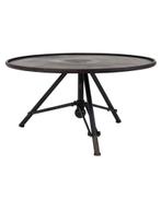 Dutchbone brok salontafel, Ophalen, 50 tot 100 cm, Rond, 50 tot 100 cm