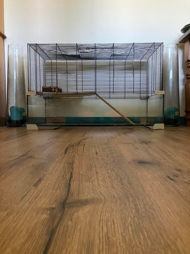 Ferplast KARAT 100x50x60cm - gratis af te halen, Ophalen, Kooi, Gebruikt, 60 tot 90 cm