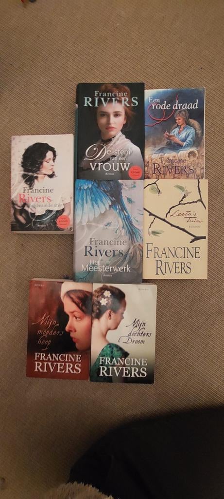 Verschillende boeken van Francine Rivers 7,50 per boek., Ophalen of Verzenden, Gelezen