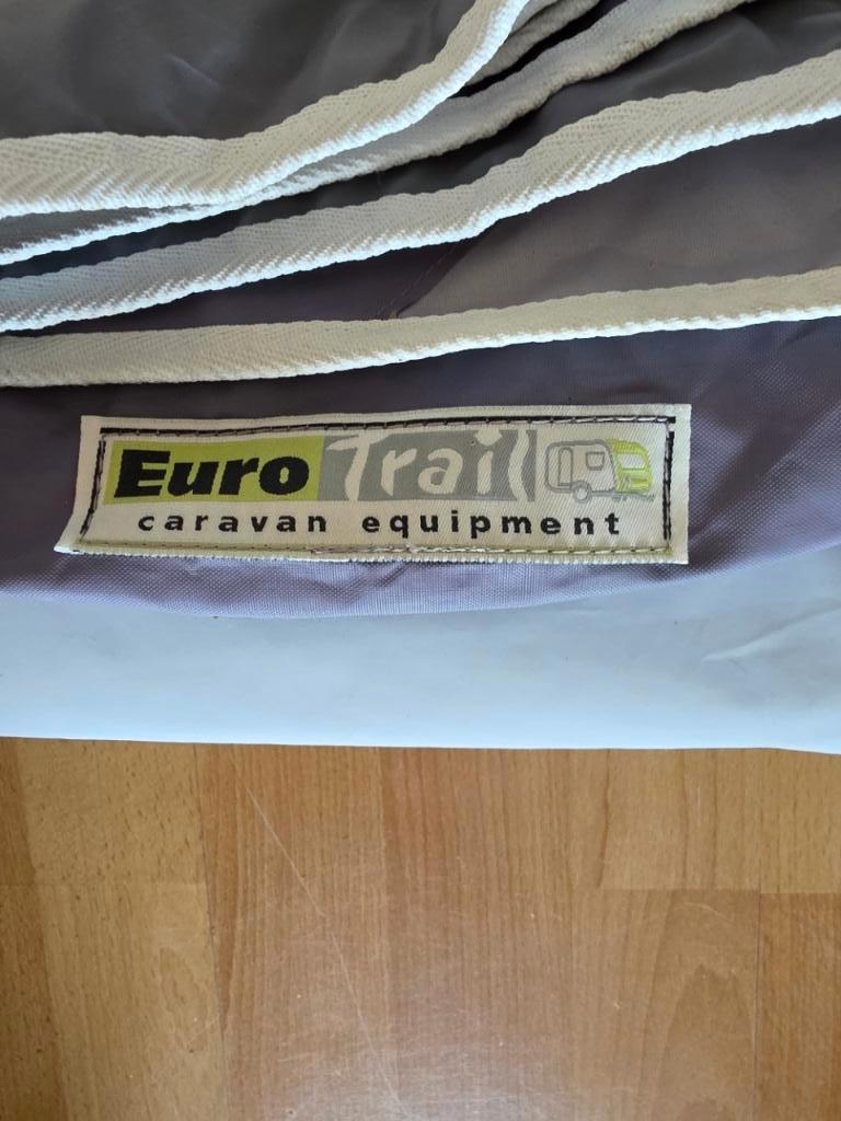 luifels voor een groot raam op de caravan, Caravans en Kamperen, Caravan accessoires, Ophalen of Verzenden, Gebruikt