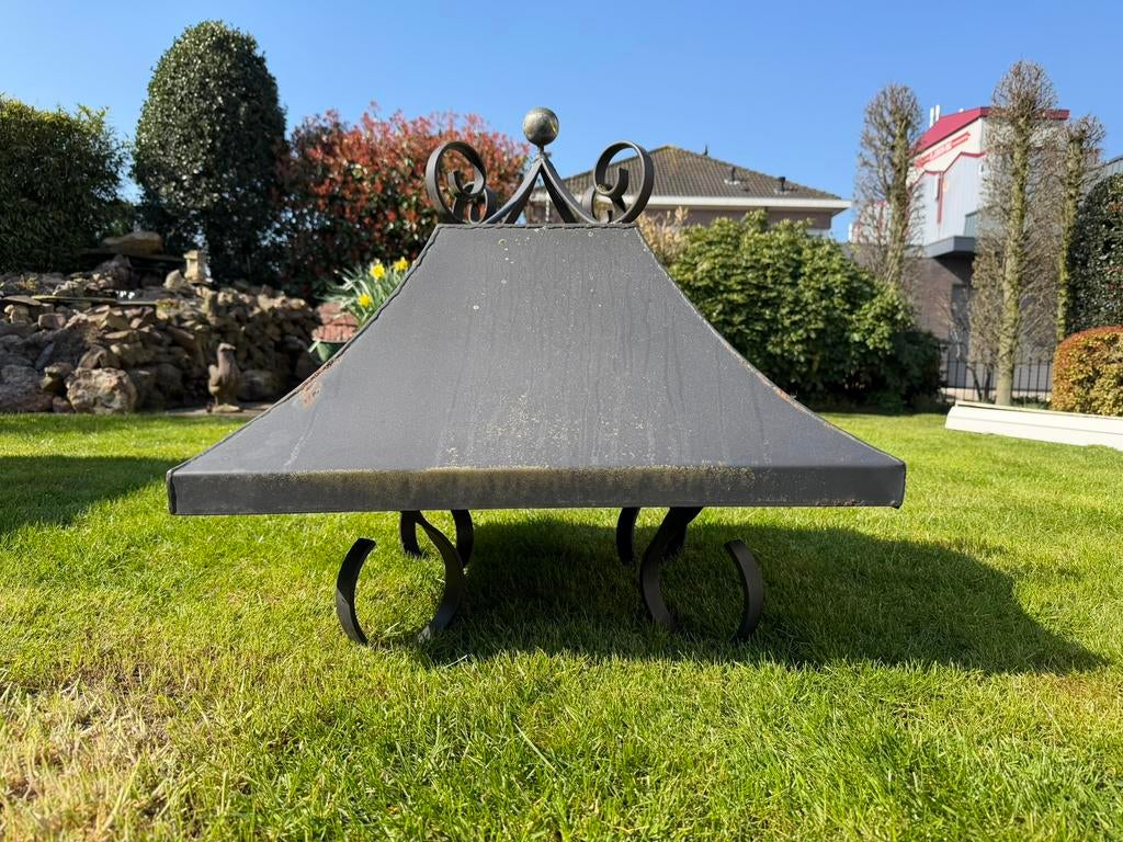 Schoorsteenkap, Ophalen, Gebruikt