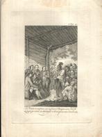 Les Indiens en conférence avec le colonnel Bouquet 1764, Antiek en Kunst, Kunst | Etsen en Gravures, Ophalen of Verzenden