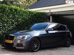 BMW 1-serie 120d High Executive |M- pakket | Automaat | Schu, Euro 5, Achterwielaandrijving, Zwart, Alcantara