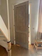 Oude Houten binnendeuren - 2 stuks, Doe-het-zelf en Verbouw, Deuren en Horren, Ophalen, Gebruikt, 80 tot 100 cm, Binnendeur
