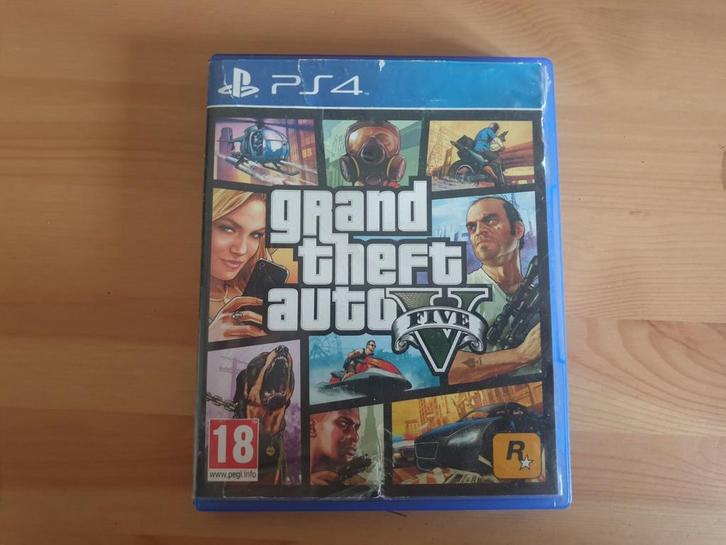 Grand Theft Auto V, Spelcomputers en Games, Games | Sony PlayStation 4, Zo goed als nieuw, Shooter, 1 speler, Vanaf 18 jaar, Ophalen of Verzenden