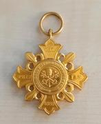 Medaille pauselijke onderscheiding van Leo Xlll jaar 1888, Ophalen of Verzenden